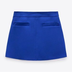 Blue Zara mini skirt size xs